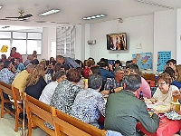 Otra panormica durante la comida.